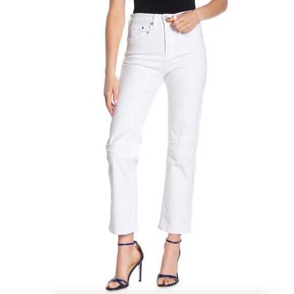 rag & bone Denim - Rag&Bone Maya High-Rise Ankle Straight